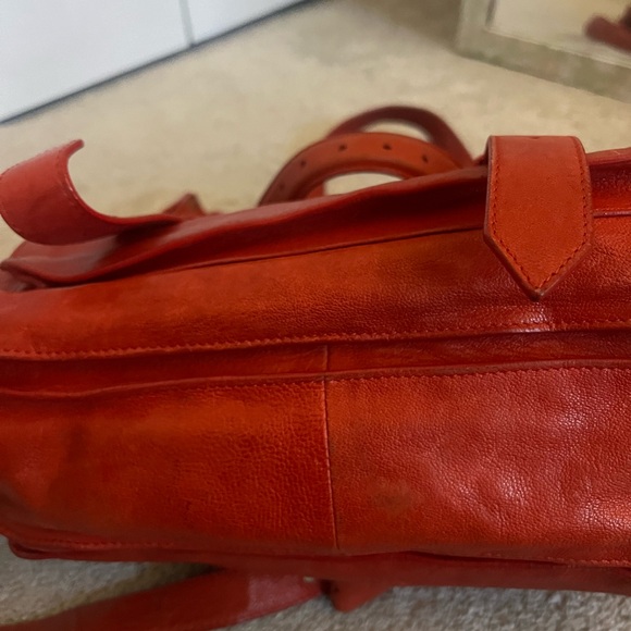 Proenza Schouler Red Leather Large PS1 Satchel Bag - Picture 4 of 7